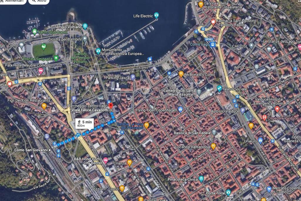 La Casa Di Alessia Nel Centro Di Como - Alessiatravelling מראה חיצוני תמונה